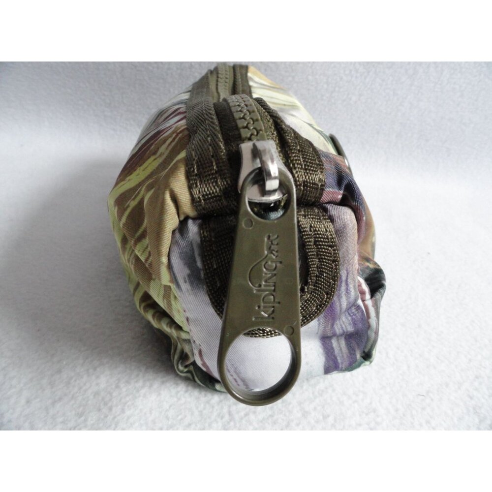 Kipling Autumn Striped Small Cosmetic Bag/Pouch - Picture 3 of 5